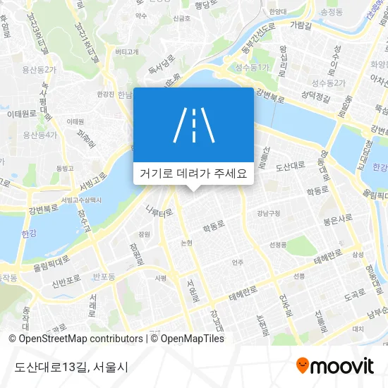 도산대로13길 지도