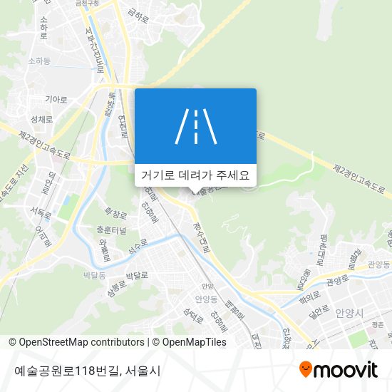 예술공원로118번길 지도