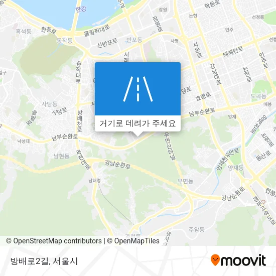 방배로2길 지도