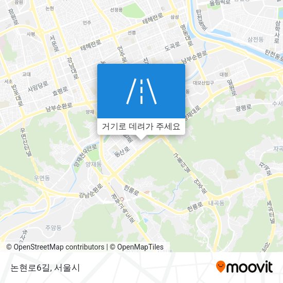 논현로6길 지도