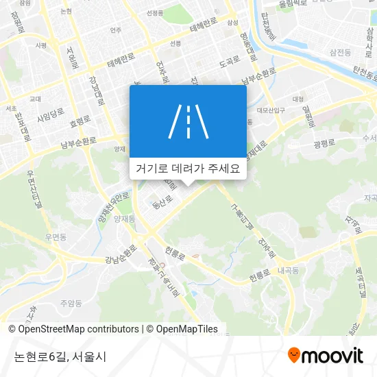 논현로6길 지도