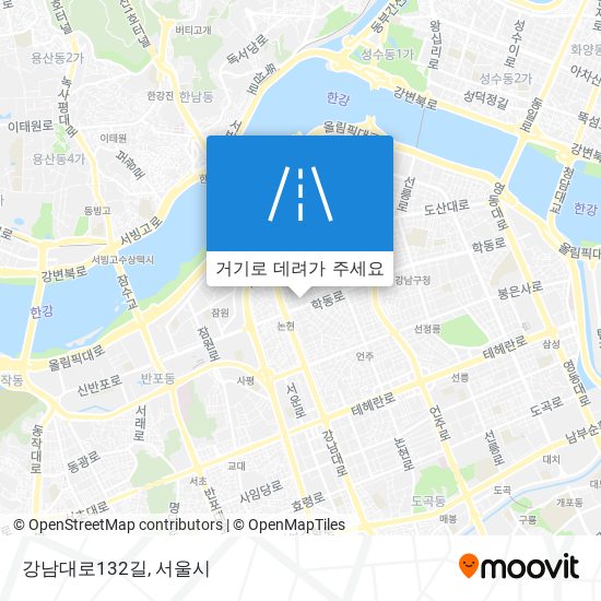 강남대로132길 지도