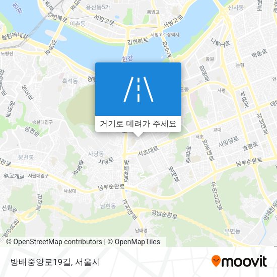 방배중앙로19길 지도