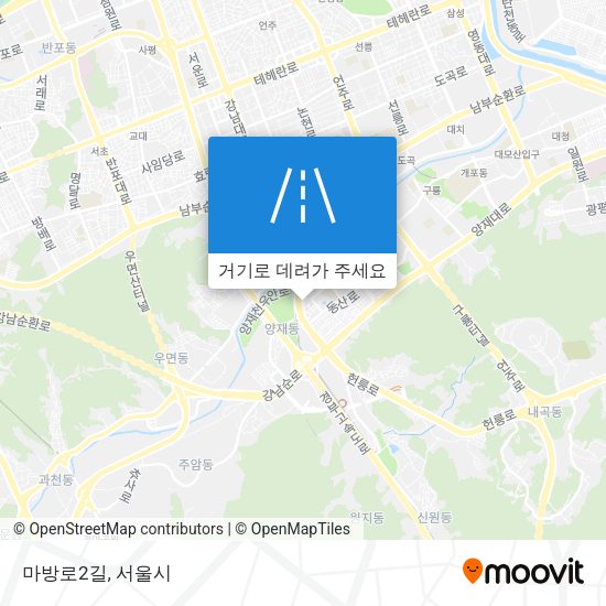 마방로2길 지도