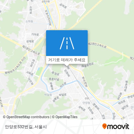 안양로532번길 지도