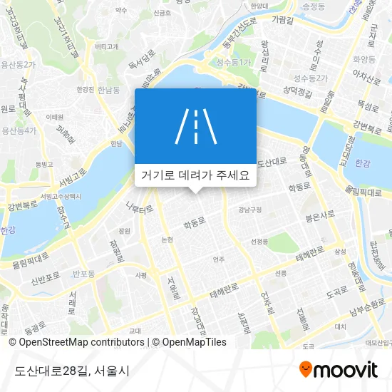 도산대로28길 지도