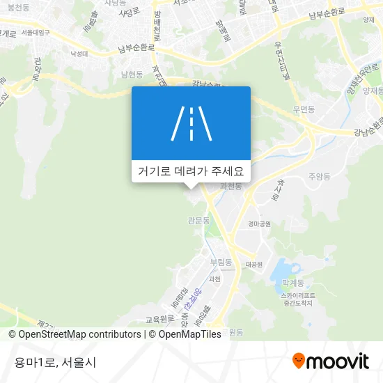 용마1로 지도