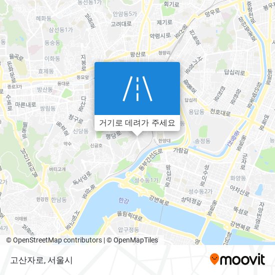 고산자로 지도