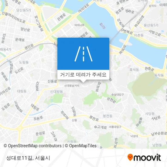 성대로11길 지도