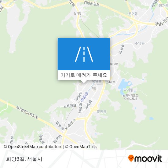 희망3길 지도