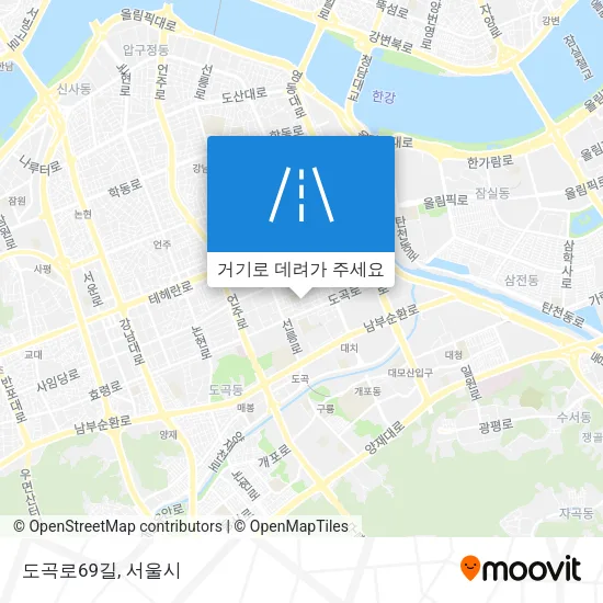 도곡로69길 지도