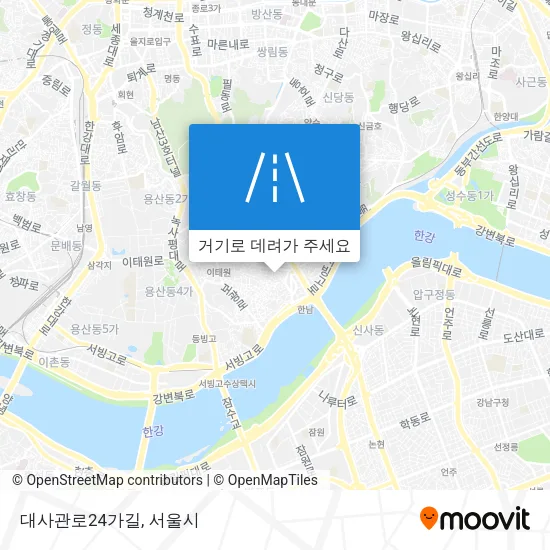 대사관로24가길 지도