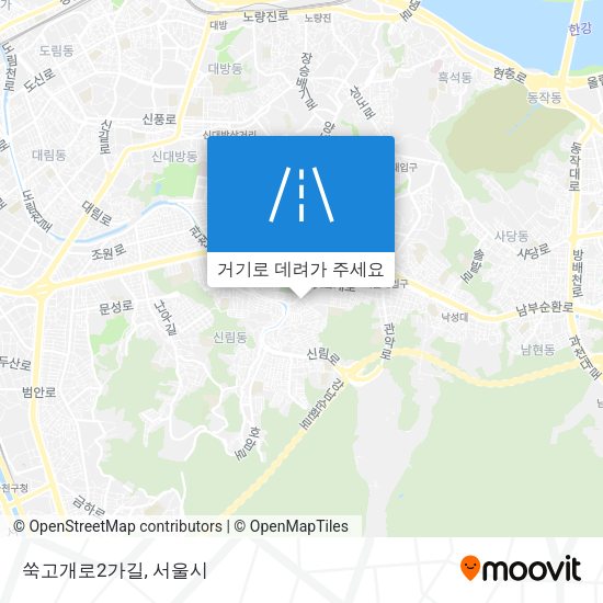 쑥고개로2가길 지도