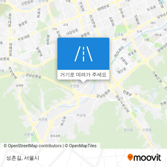 성촌길 지도