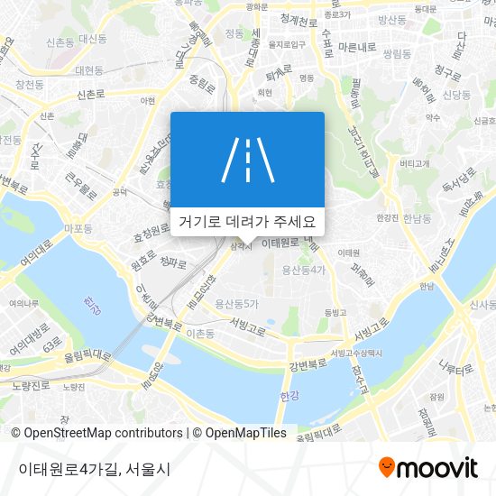 이태원로4가길 지도