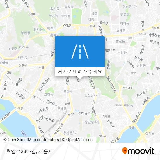 후암로28나길 지도