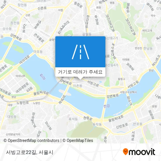 서빙고로22길 지도