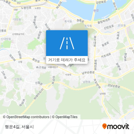 행운4길 지도