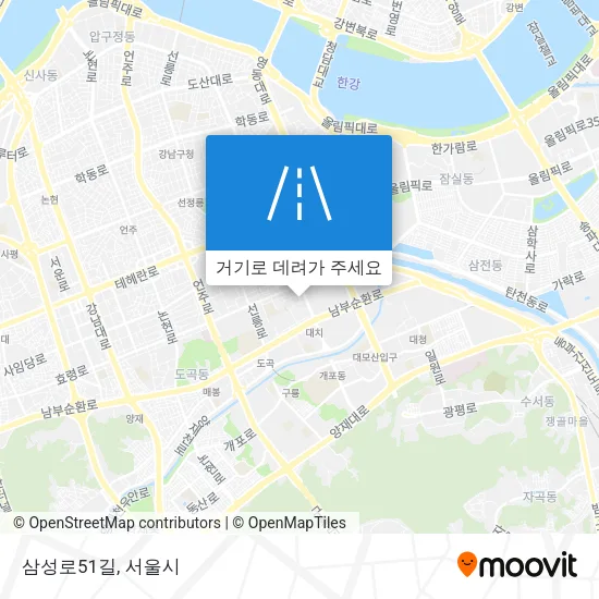 삼성로51길 지도