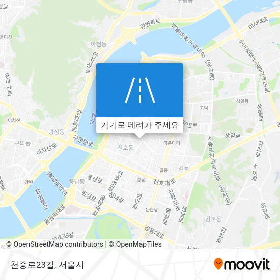 천중로23길 지도