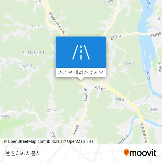 번천3교 지도