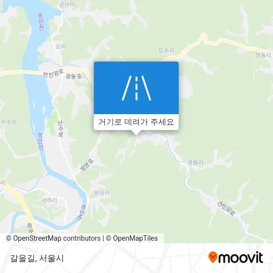 갈올길 지도