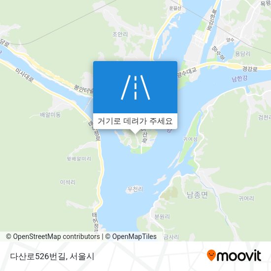 다산로526번길 지도