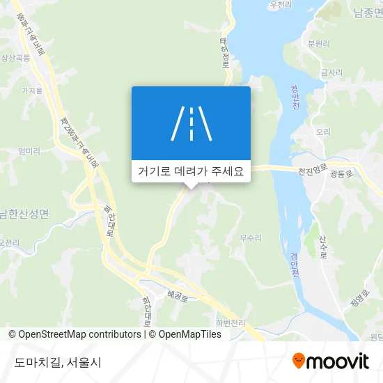 도마치길 지도