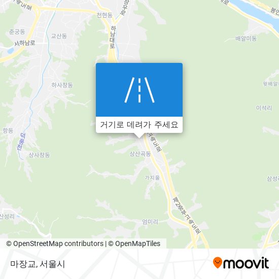 마장교 지도