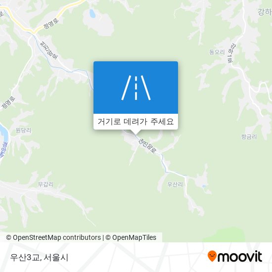 우산3교 지도