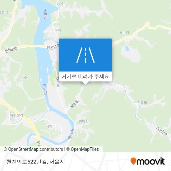 천진암로522번길 지도