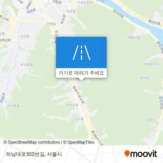 하남대로302번길 지도