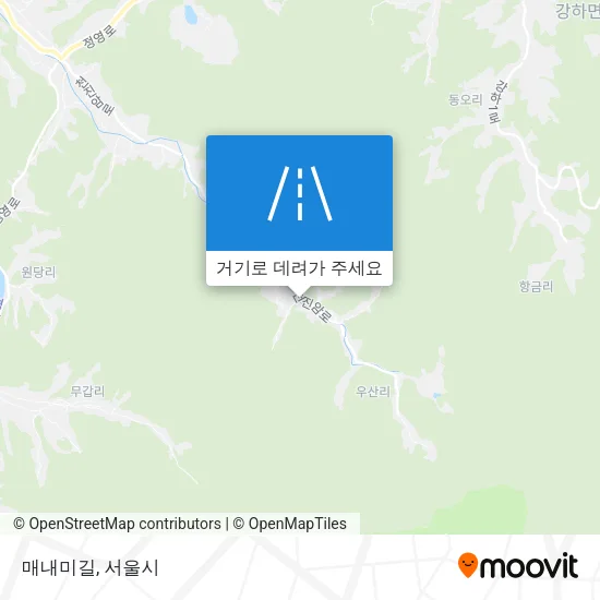 매내미길 지도