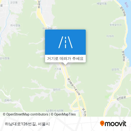하남대로126번길 지도
