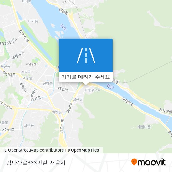 검단산로333번길 지도