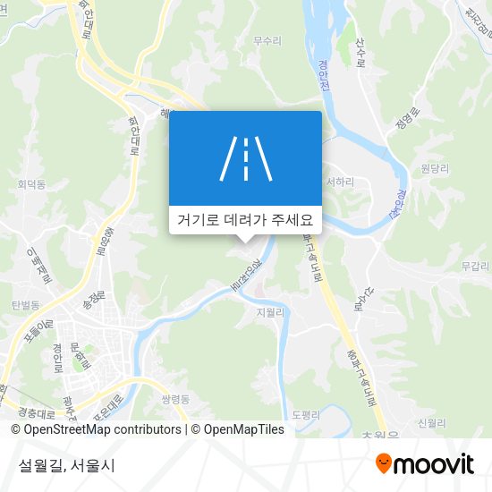 설월길 지도