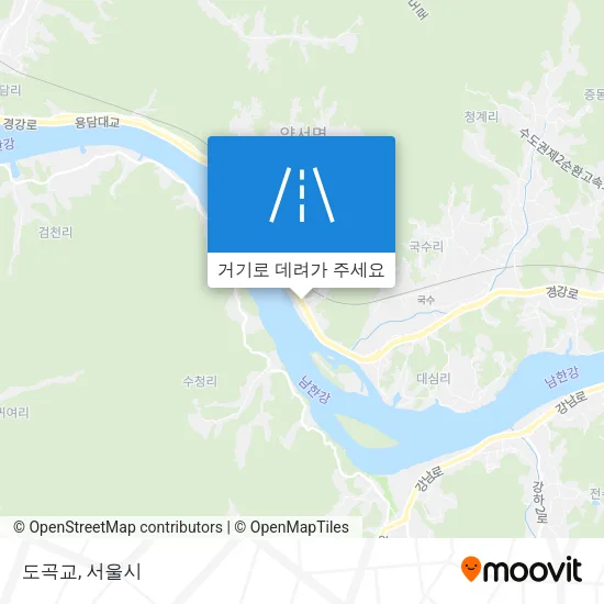 도곡교 지도