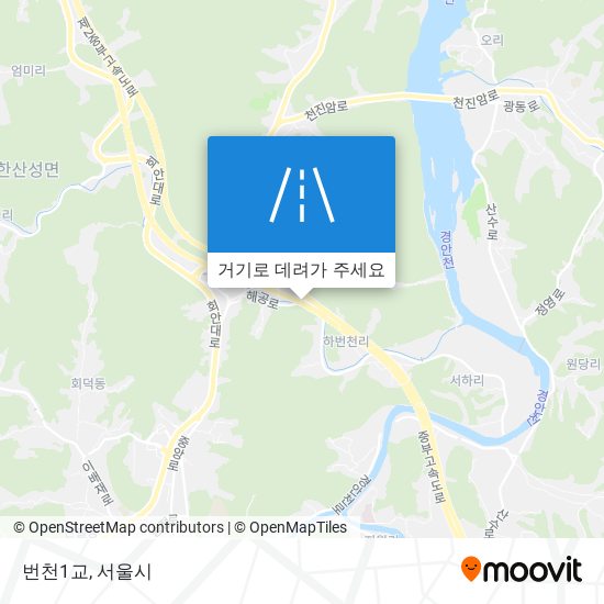 번천1교 지도