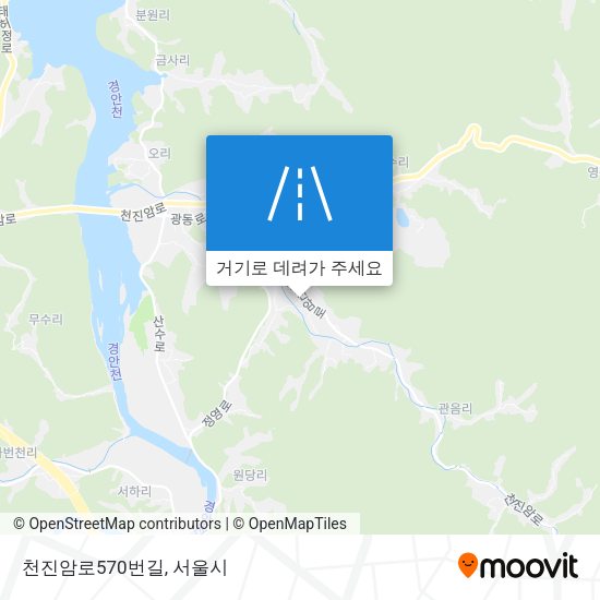 천진암로570번길 지도