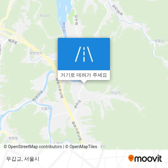무갑교 지도