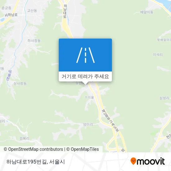 하남대로195번길 지도