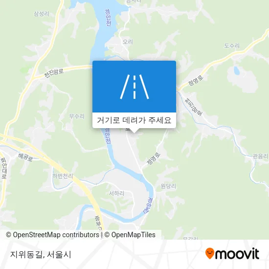 지위동길 지도