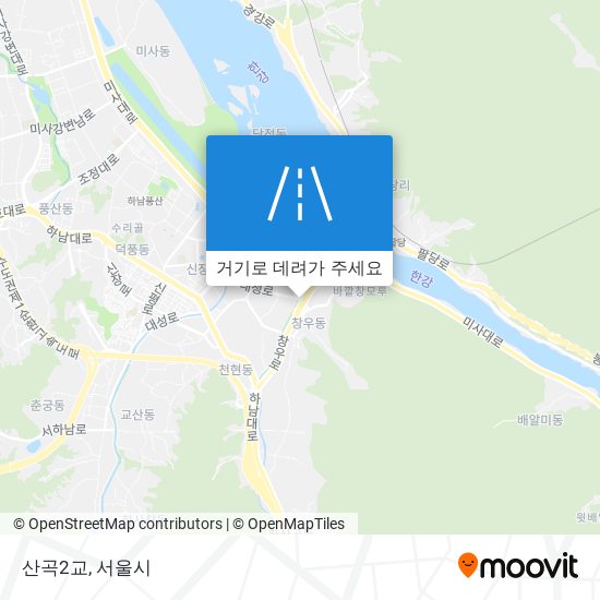 산곡2교 지도