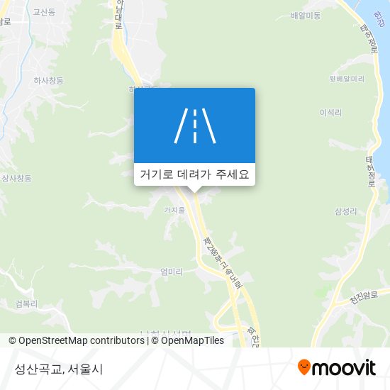 성산곡교 지도