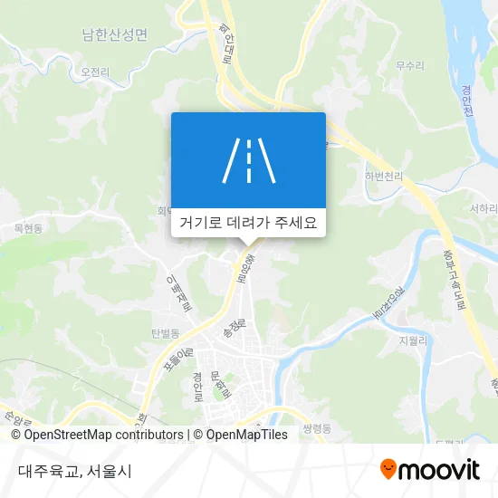 대주육교 지도