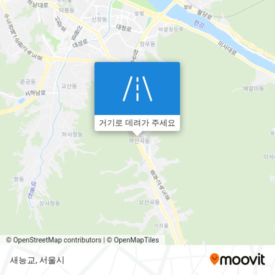 새능교 지도