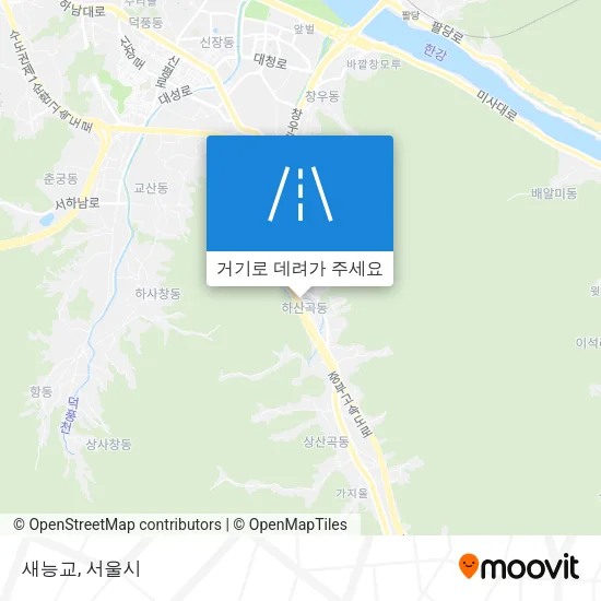 새능교 지도