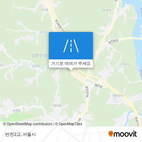 번천2교 지도