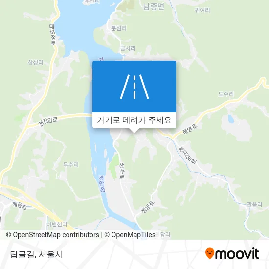 탑골길 지도