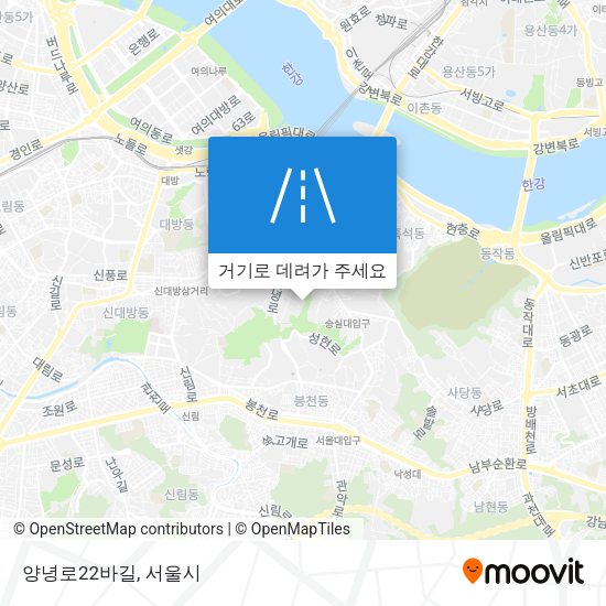 양녕로22바길 지도